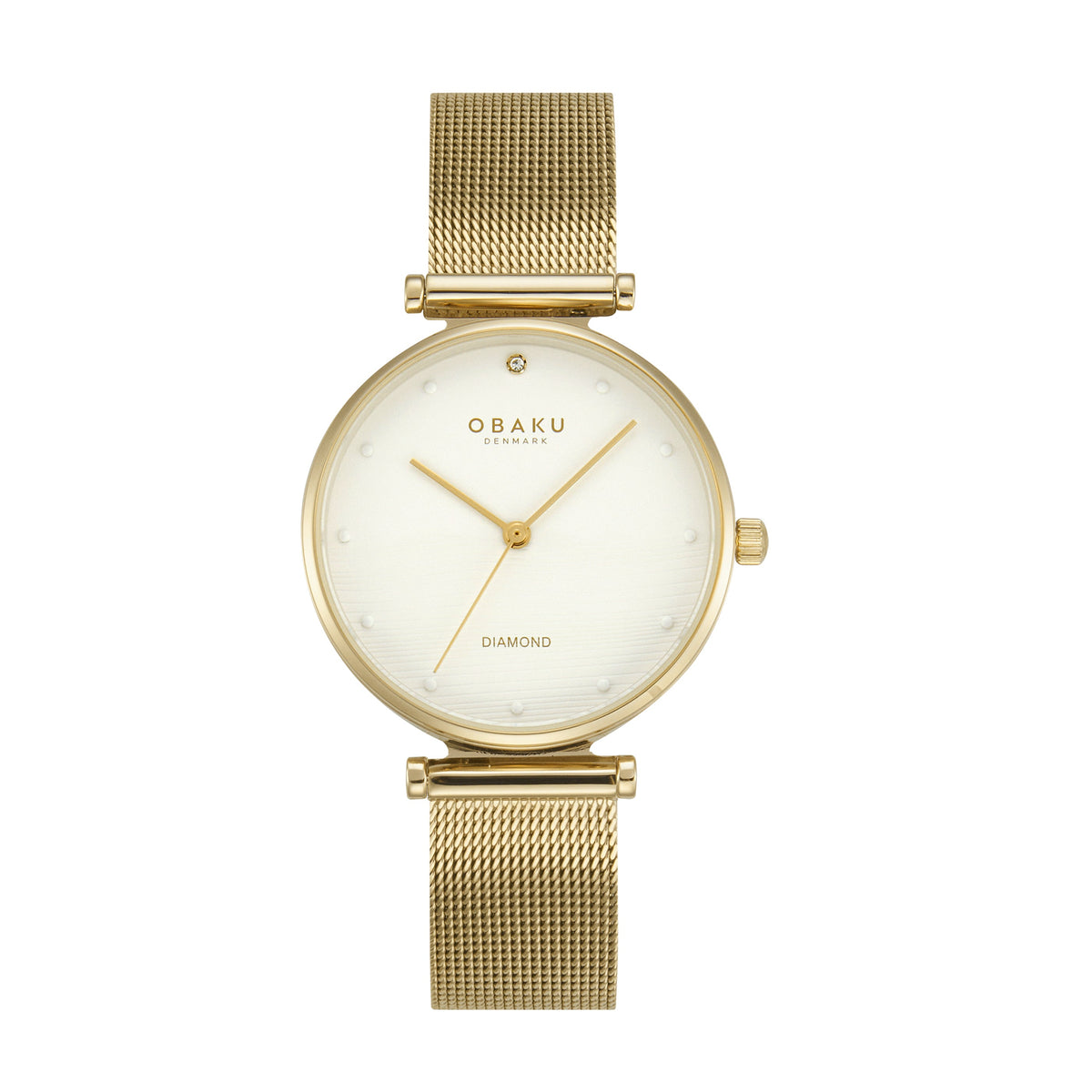 Obaku - Men Silver Stainless Steel Strap Watch - V310LXCWMC