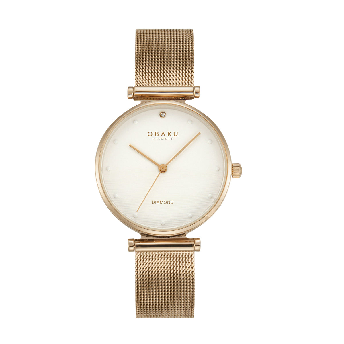 Obaku - Men Silver Stainless Steel Strap Watch - V310LXCWMC
