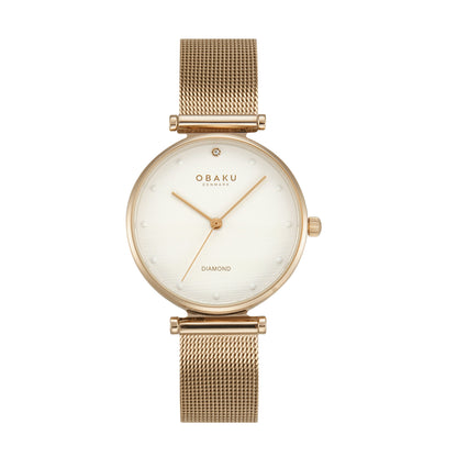 Obaku - Men Silver Stainless Steel Strap Watch - V310LXCWMC