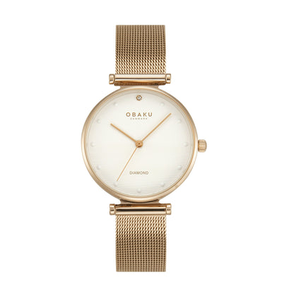 Obaku - Men Silver Stainless Steel Strap Watch - V310LXCWMC