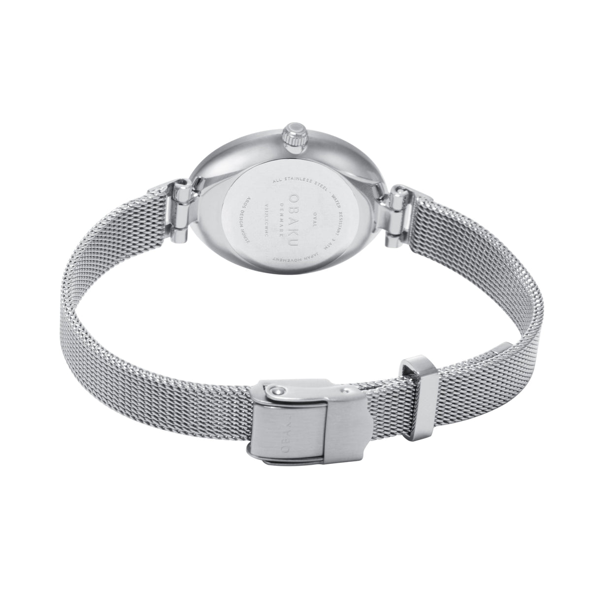 Obaku - Men Blue Stainless Steel Strap Watch - V312LXCLML