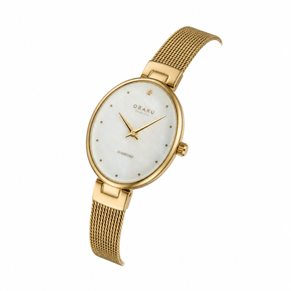 Obaku - Men Blue Stainless Steel Strap Watch - V312LXCLML