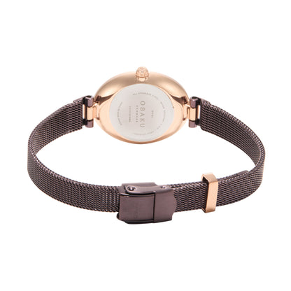 Obaku - Men Blue Stainless Steel Strap Watch - V312LXCLML