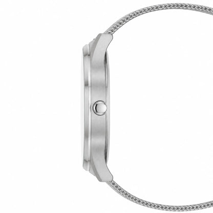 Obaku - Men Silver Stainless Steel Strap Watch - V319GXCWMC