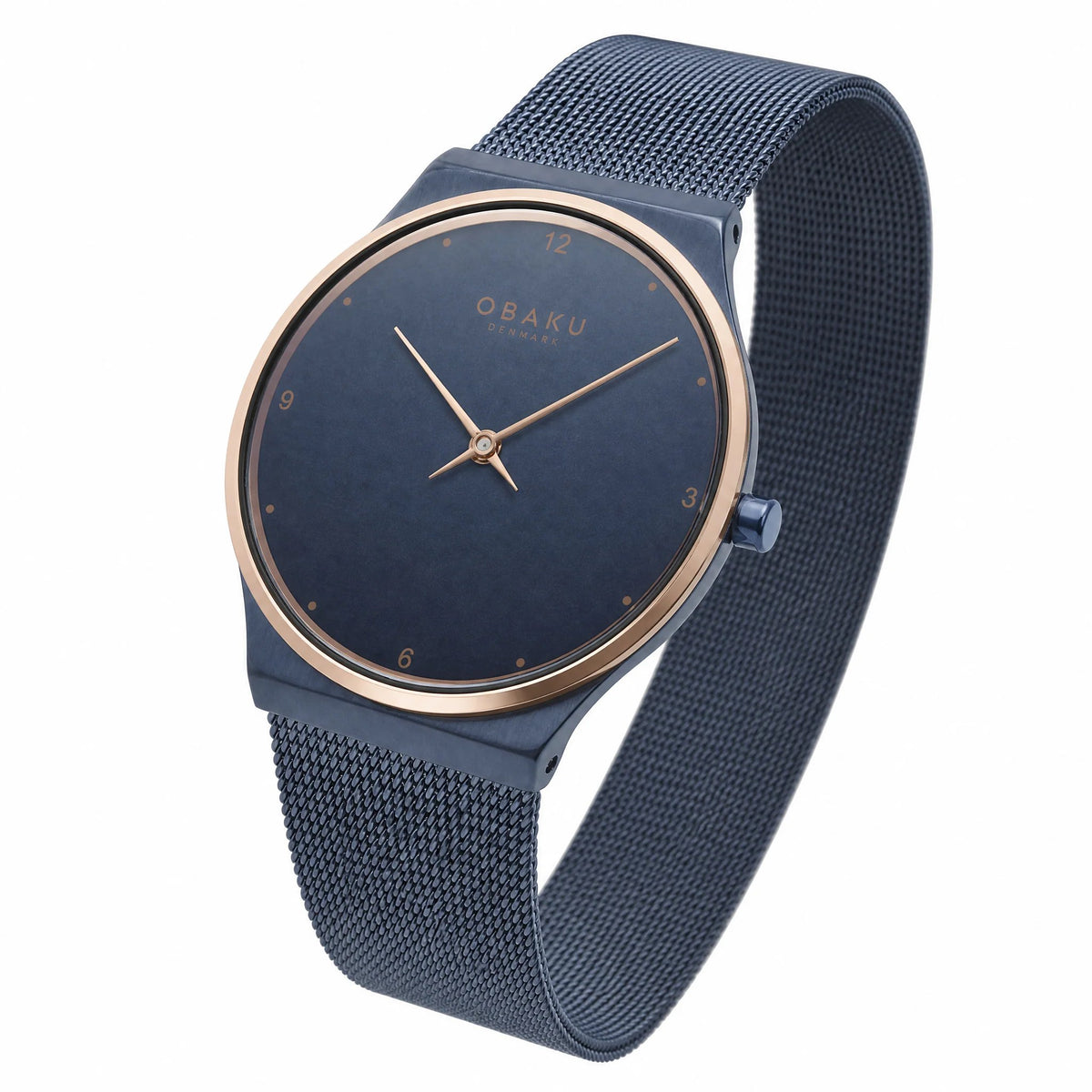 Obaku - Men Silver Stainless Steel Strap Watch - V319GXCWMC
