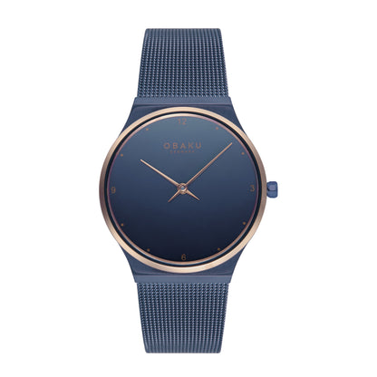 Obaku - Men Silver Stainless Steel Strap Watch - V319GXCWMC