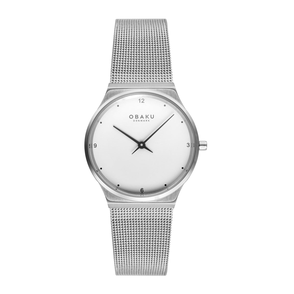 Obaku - Men Silver Stainless Steel Strap Watch - V319LXCWMC