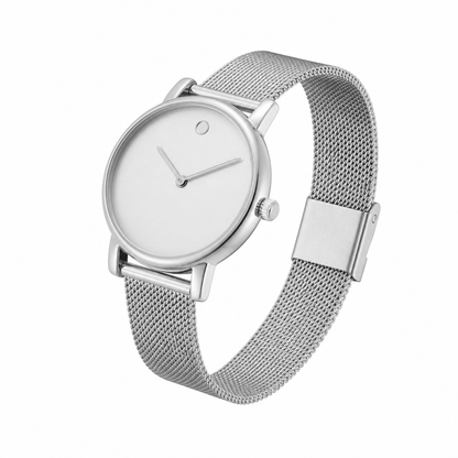 Obaku - Men Silver Stainless Steel Strap Watch - V320LXCZMC-DM