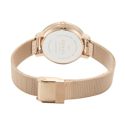 Obaku - Men Silver Stainless Steel Strap Watch - V320LXCZMC-DM