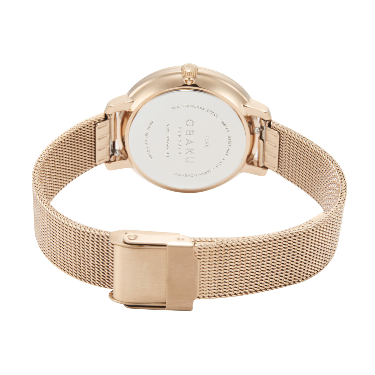 Obaku - Men Silver Stainless Steel Strap Watch - V320LXCZMC-DM
