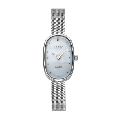 Obaku - Men Silver Stainless Steel Strap Watch - V321LXCWMC