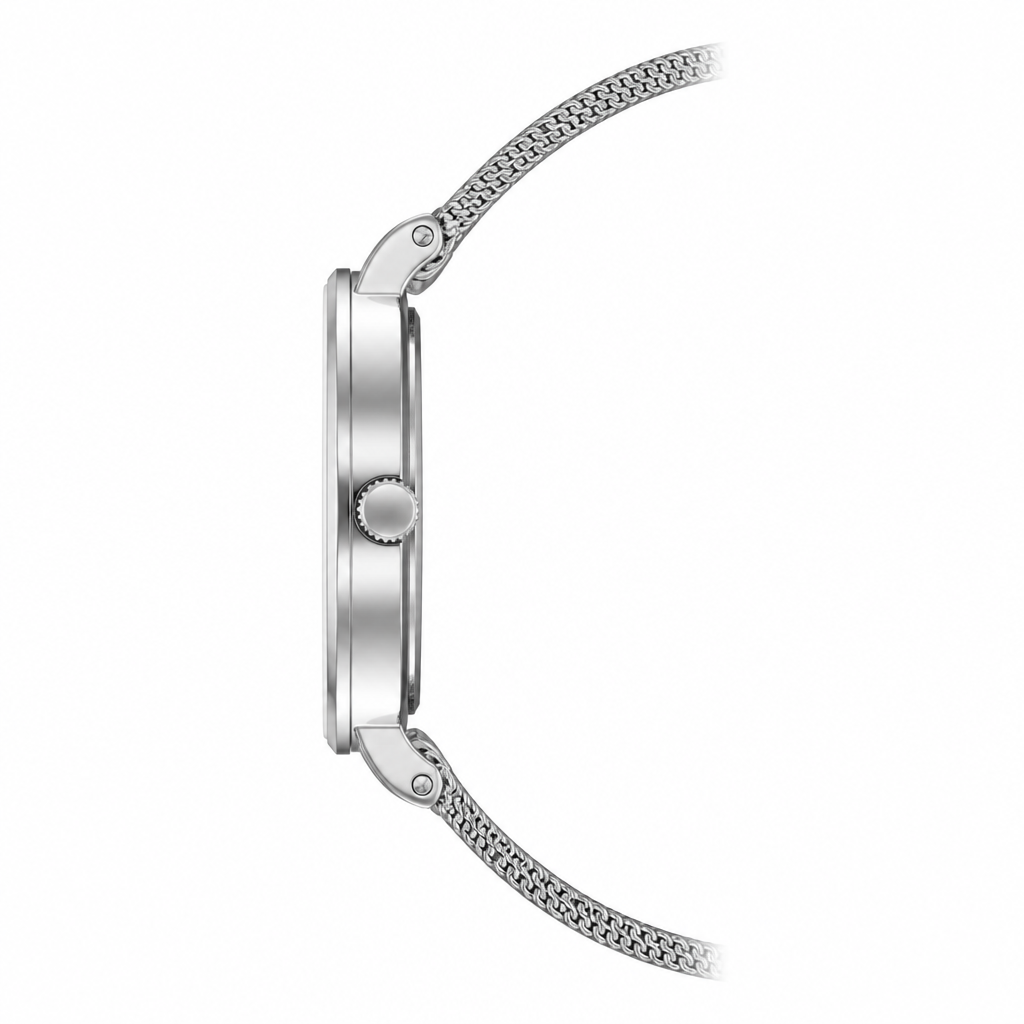 Obaku - Men Silver Stainless Steel Strap Watch - V322LXCIMC