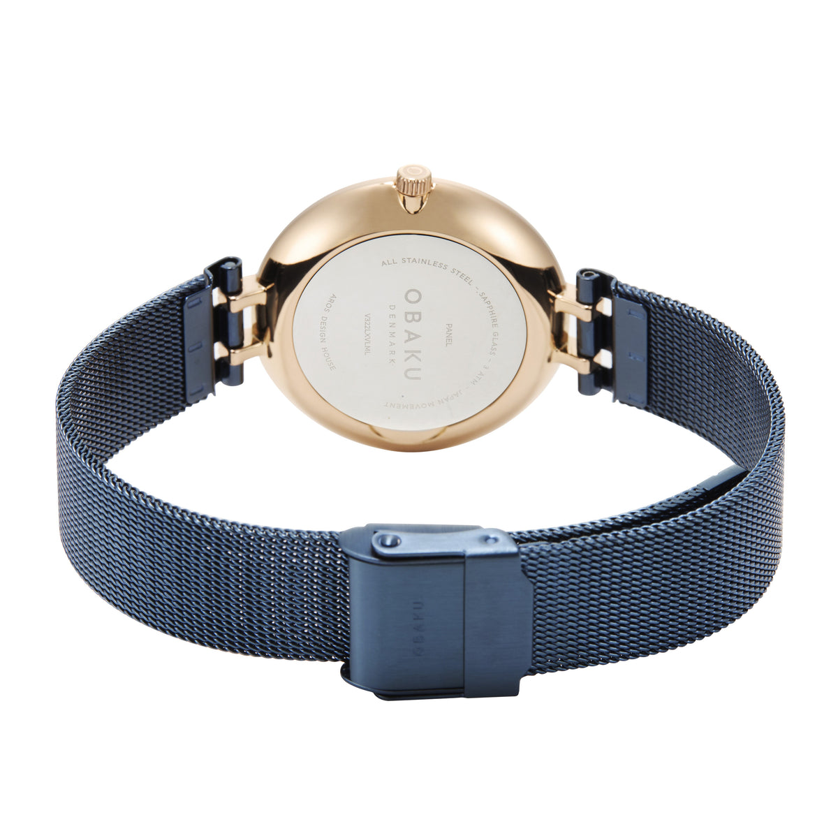 Obaku - Men Silver Stainless Steel Strap Watch - V322LXCIMC