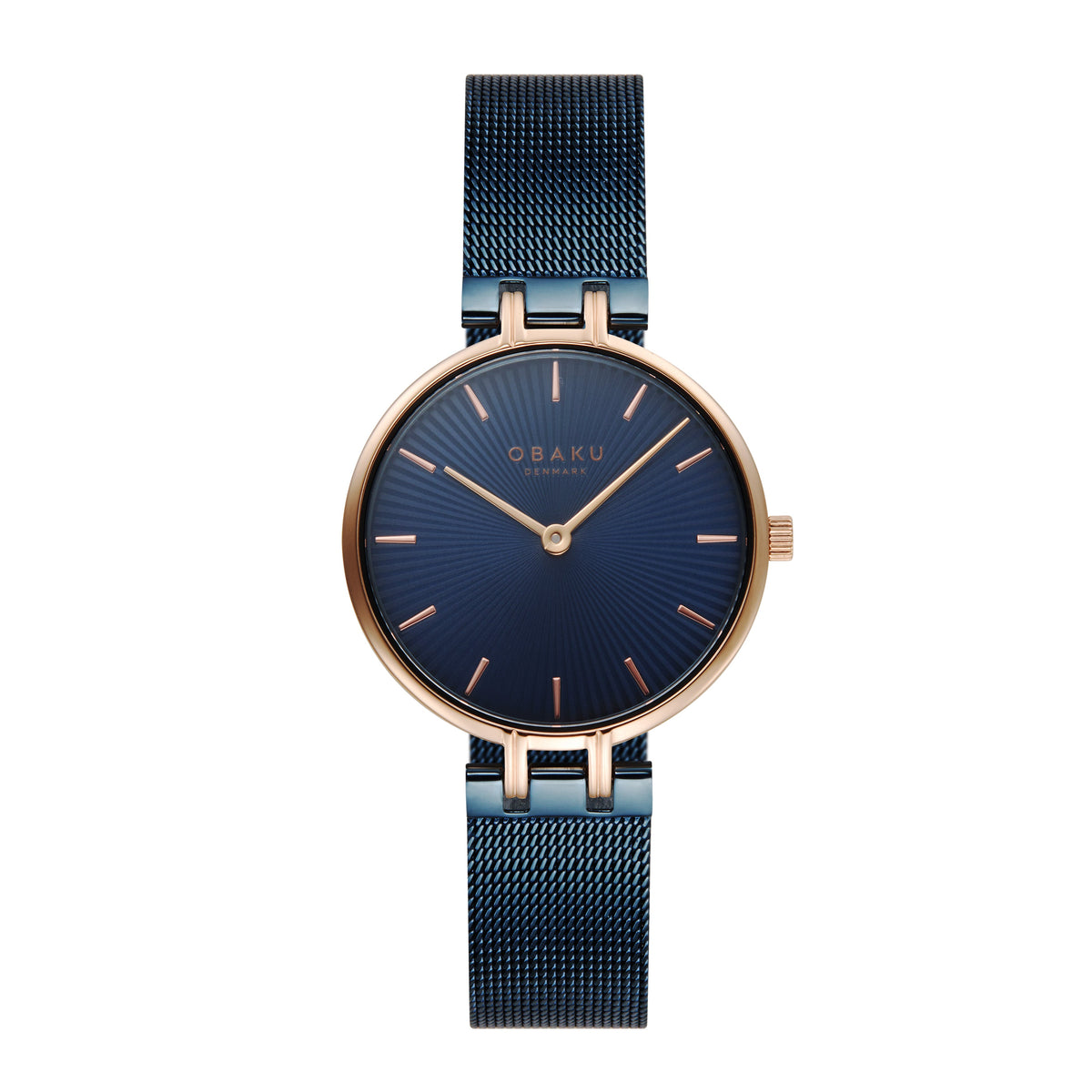 Obaku - Men Silver Stainless Steel Strap Watch - V322LXCIMC