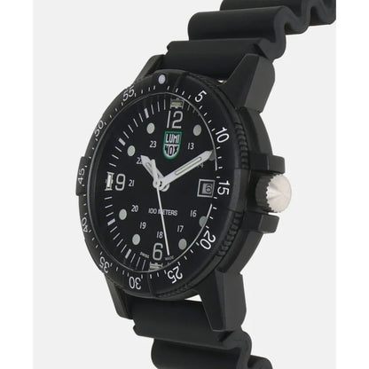 Luminox Sea Bass Carbonox Mens Black Rubber Strap Watch - X2.2001