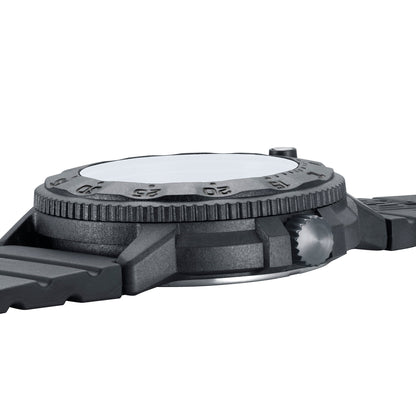 Luminox Mens Black Analogue Rubber Strap Watch