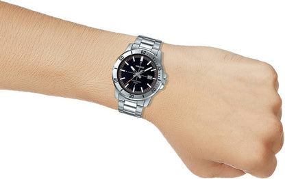 Casio - Standard Collection Silver Mens Watch - MTP-VD01D-1E2VUDF