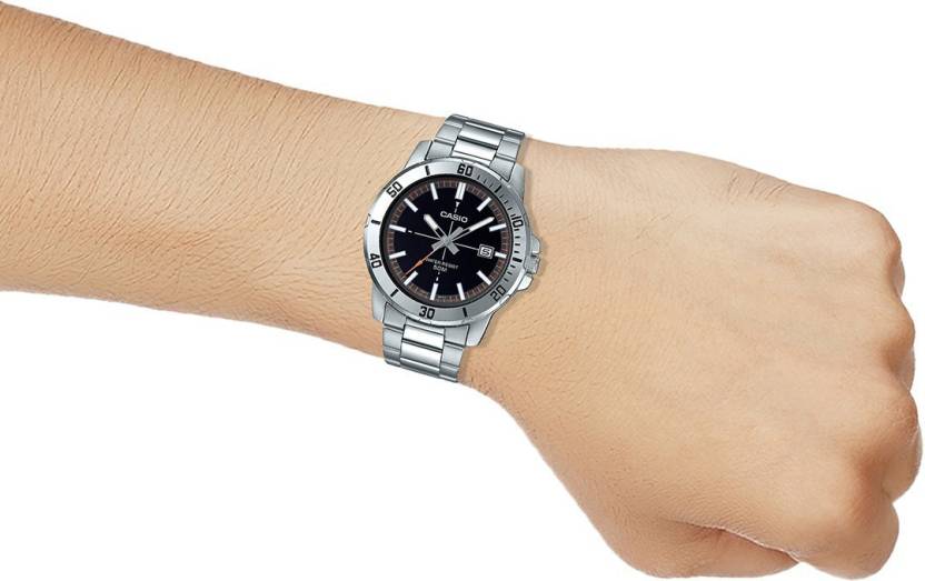 Casio - Standard Collection Silver Mens Watch - MTP-VD01D-1E2VUDF
