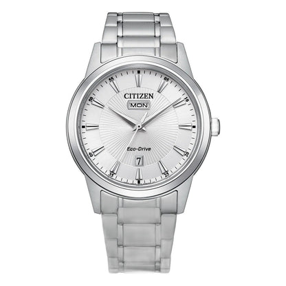 Citizen Eco-Drive Womens Silver Stainless steel Watch-AW0100-86A