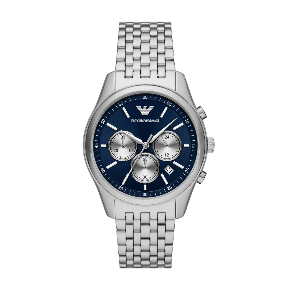 Armani Antonio Mens Silver Stainless Steel Watch-AR11582