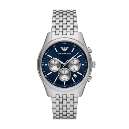 Armani Antonio Mens Silver Stainless Steel Watch-AR11582