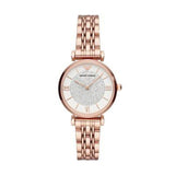 Armani Gianni T-Bar Rose Gold Stainless Steel Women Watch-AR11244