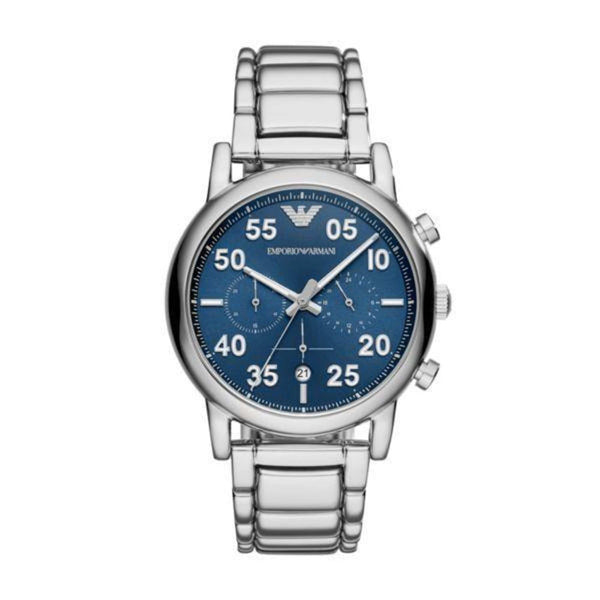 Armani Luigi Men'S Silver Stainless Steel Watch -AR11132