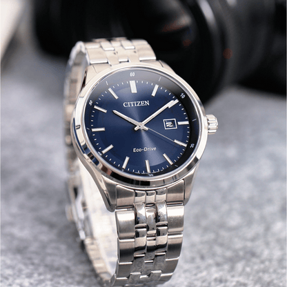 Citizen - Men Silver Stainless Steel Strap Watch - BM7560-59L