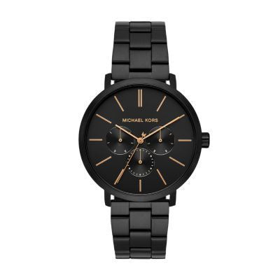 Michael Kors Blake Black Stainless Steel Men Watch-MK8703