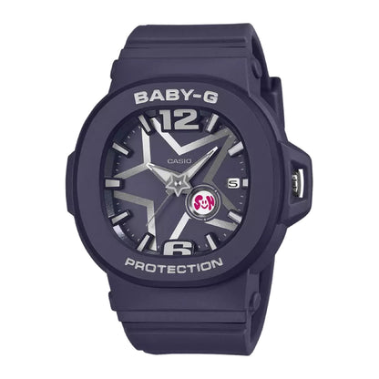Casio Baby-G - Mens Rubber Strap Black Analogue Watch - BGA-10D-2A1DR