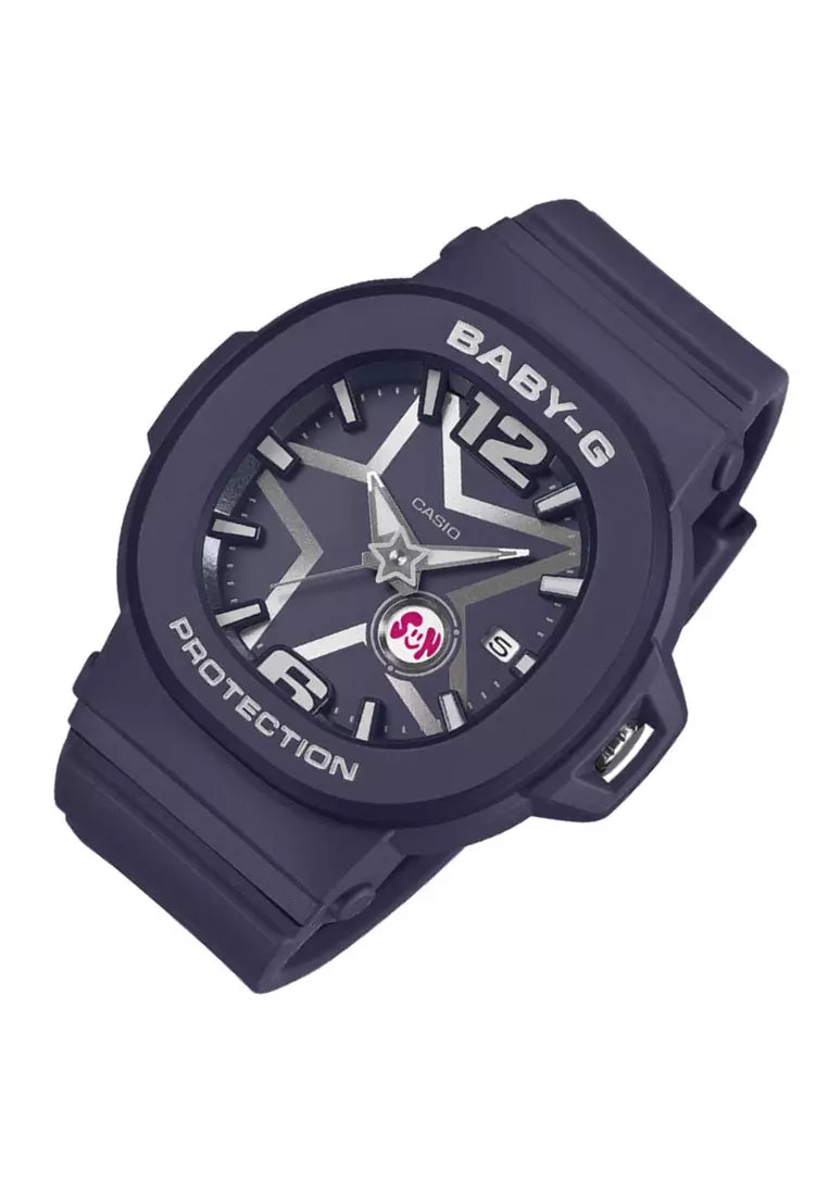 Casio Baby-G - Mens Rubber Strap Black Analogue Watch - BGA-10D-2A1DR