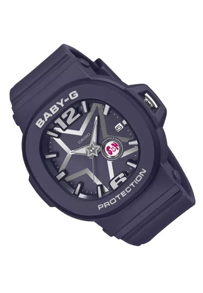 Casio Baby-G - Mens Rubber Strap Black Analogue Watch - BGA-10D-2A1DR