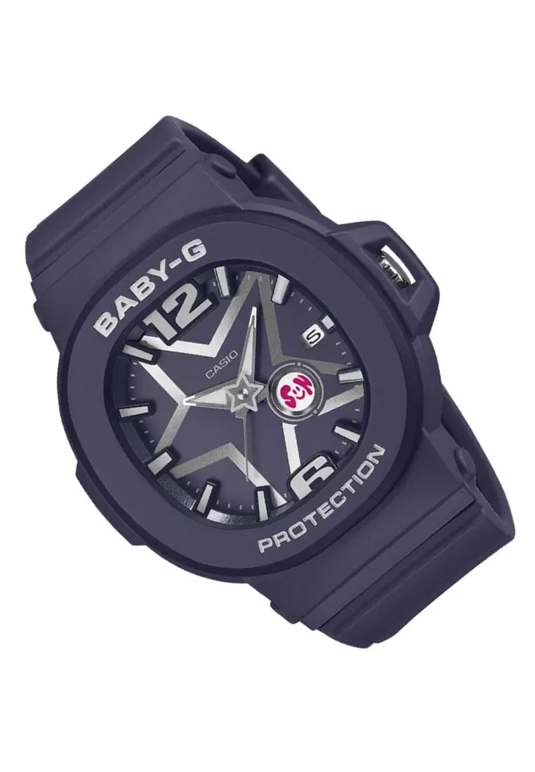 Casio Baby-G - Mens Rubber Strap Black Analogue Watch - BGA-10D-2A1DR