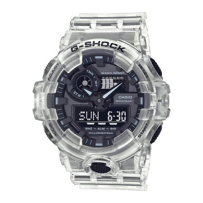 Casio G-Shock Mens 200m Skeleton Standard - GA-700SKE-7ADR
