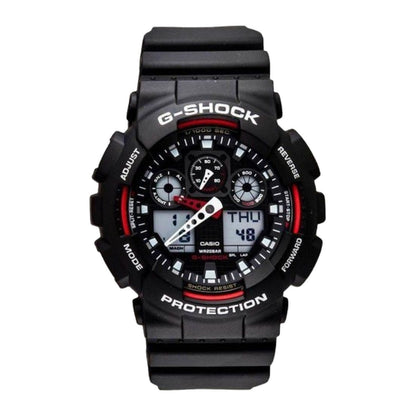 Casio Mens GA-100-1A4DR G-Shock X-Large Anadigital Watch