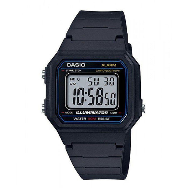 Casio W-217H-1AVDF Classic Digital Watch - Black