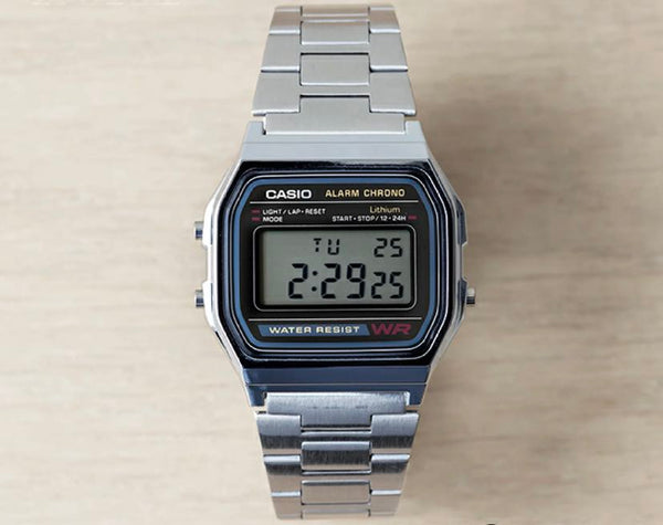 Grey casio watch clearance