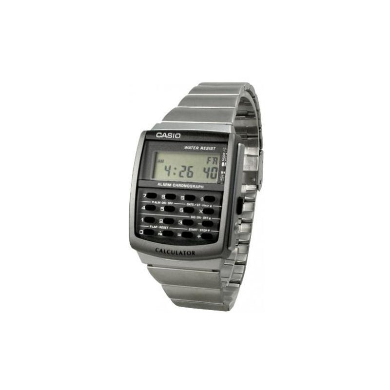 Casio Mens CA-506-1UR Digital Calculator Watch