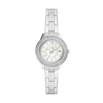Fossil Stella Three-Hand Date Stainless Steel Watch-ES5137