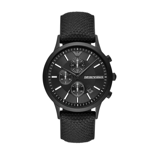 Armani Mens Black Nylon Watch - AR11457