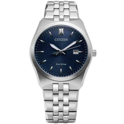 Citizen Eco-Drive Mens Silver Stainless steel Watch-BM7330-67L