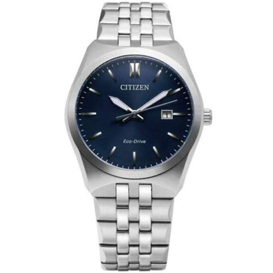 Citizen Eco-Drive Mens Silver Stainless steel Watch-BM7330-67L