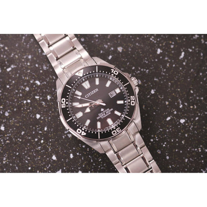 Citizen Promaster Marine Mens Silver Stainless steel Watch-BN0200-81E