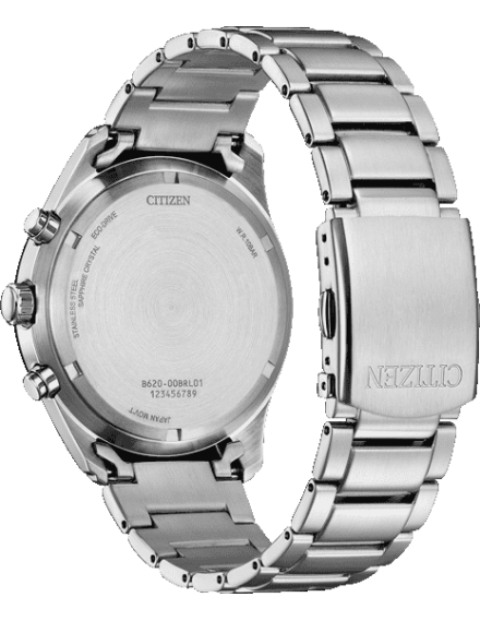 Citizen Silver Stainless steel Men Watch-CA4674-58X