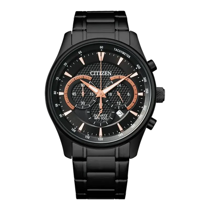 Citizen Chronograph Mens Black Stainless steel Watch-AN8195-58E