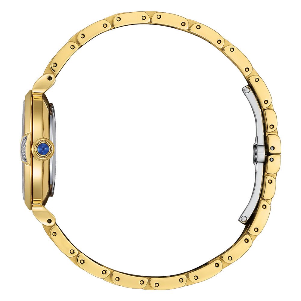 Citizen - Women Gold Stainless Steel Strap Watch - EM1062-57D
