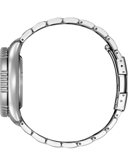 Citizen Mechanical Mens Silver Stainless steel Watch-NJ0160-87E