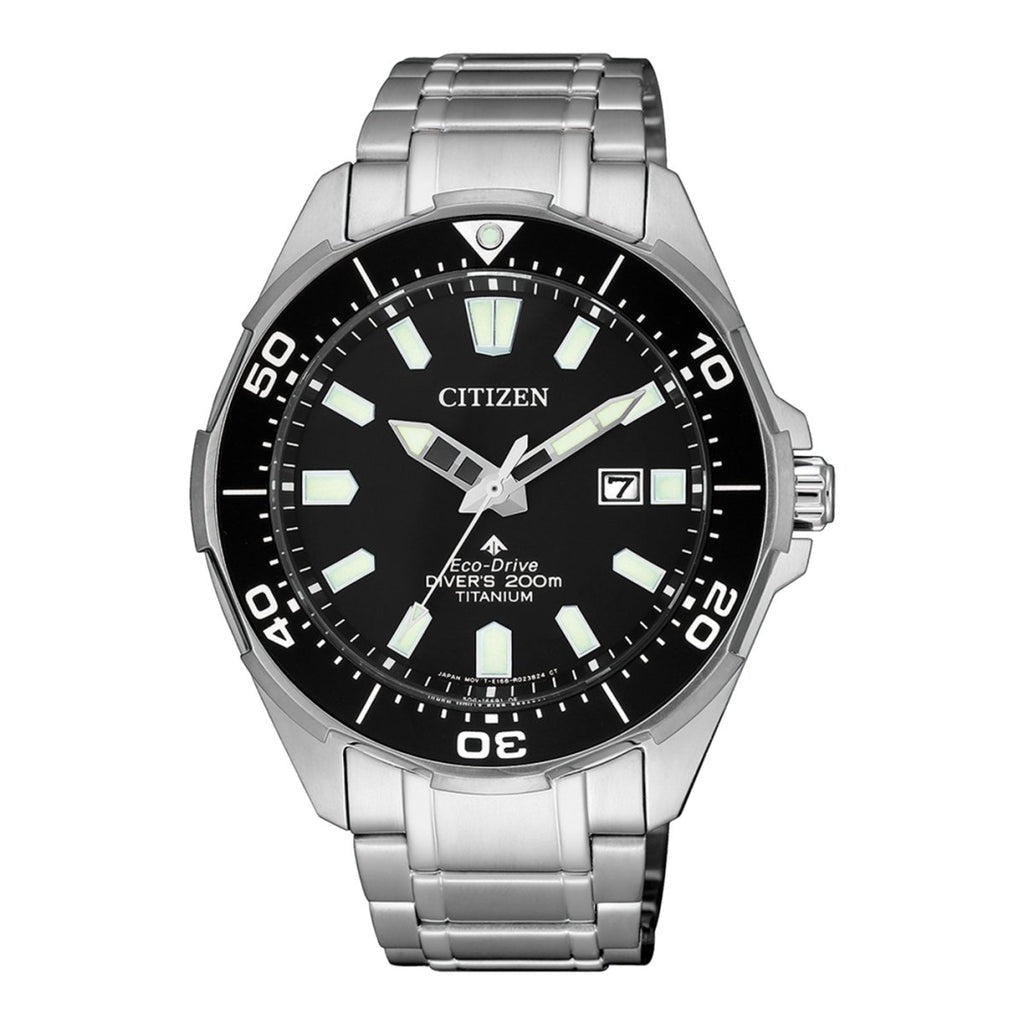 Citizen Promaster Marine Mens Silver Stainless steel Watch-BN0200-81E