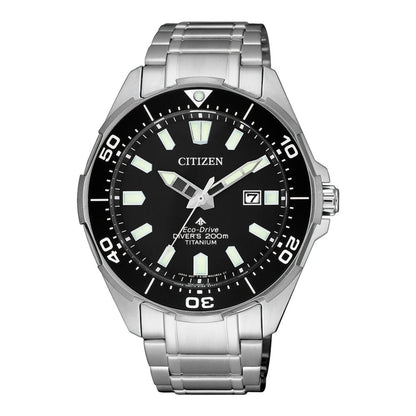 Citizen Promaster Marine Mens Silver Stainless steel Watch-BN0200-81E