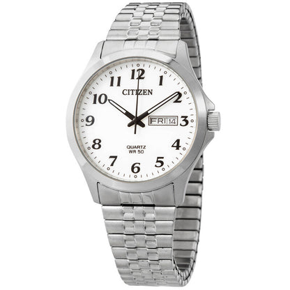 Citizen - Men Silver Stainless Steel Strap Watch - BF5000-94A